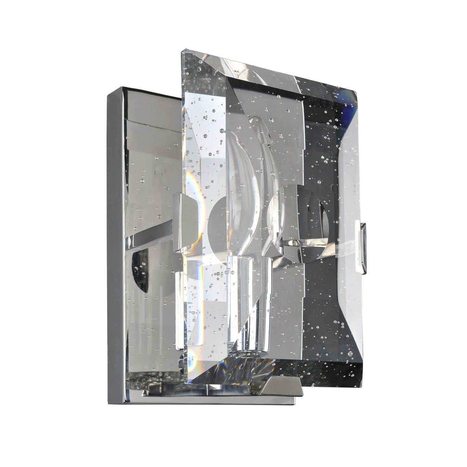 Kalco - 390420SL - One Light Wall Sconce - Giada - Stainless Steel