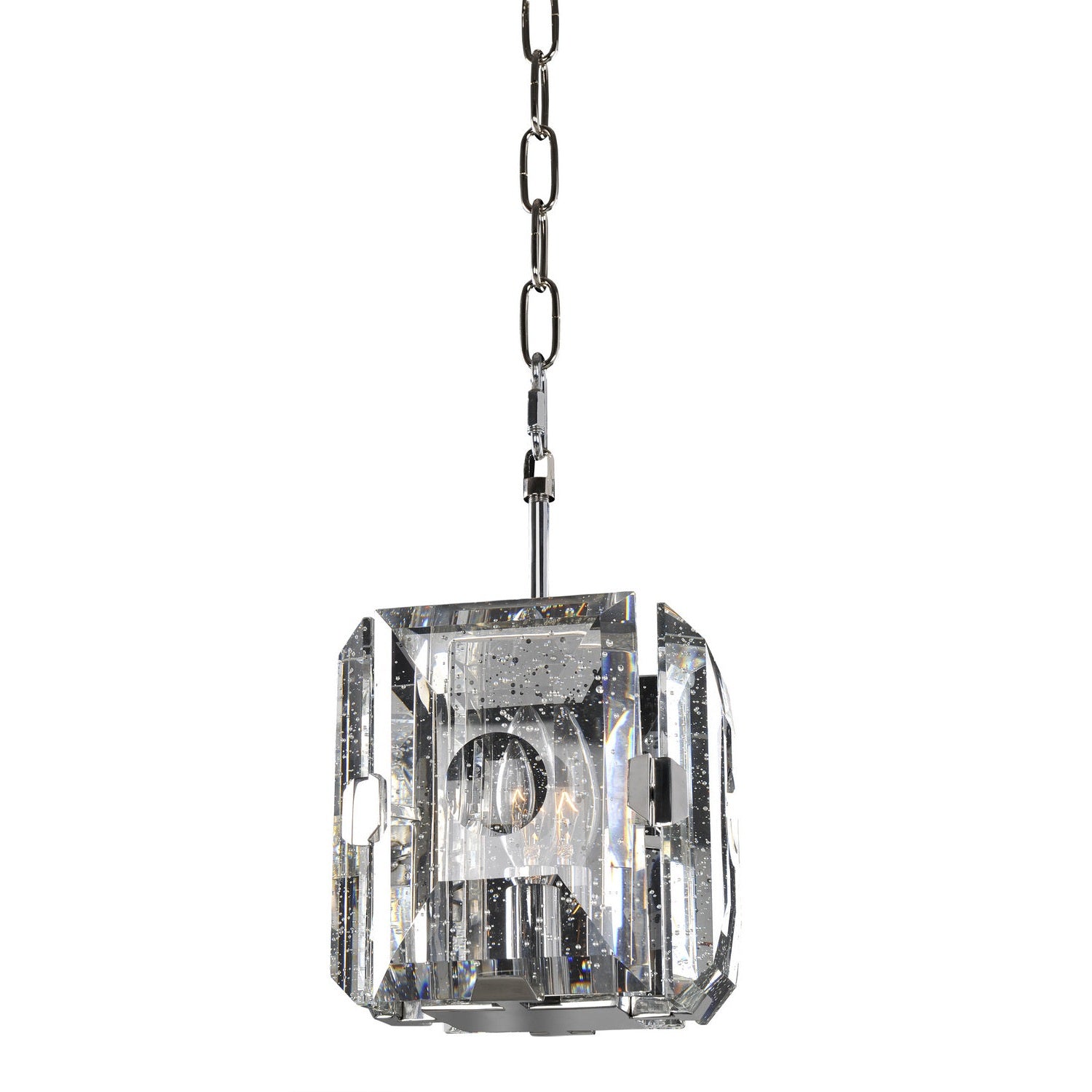 Kalco - 390450SL - One Light Mini Pendant - Giada - Stainless Steel