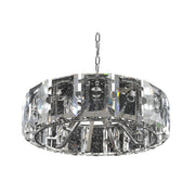 Kalco - 390452SL - Eight Light Pendant - Giada - Stainless Steel