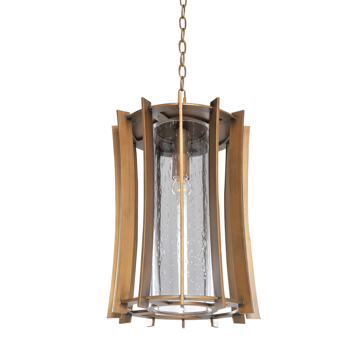 Kalco - 400651MZ - One Light Hanging Lantern - Ronan - Modern Bronze