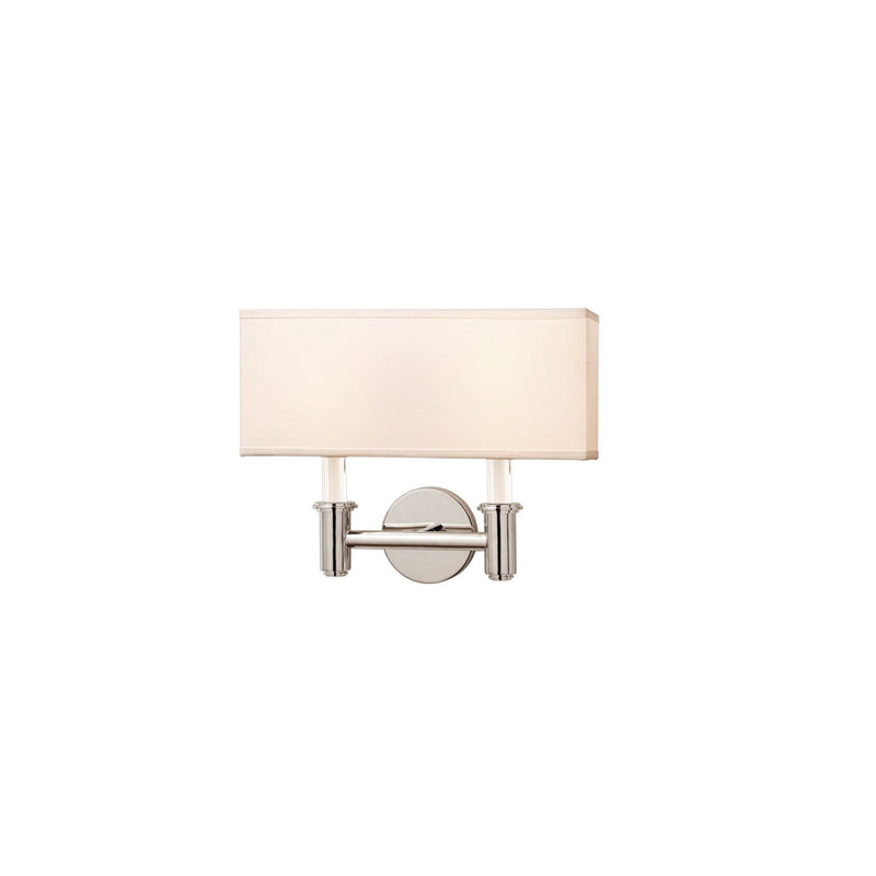 Kalco - 500522CH - Two Light Wall Bracket - Dupont - Chrome