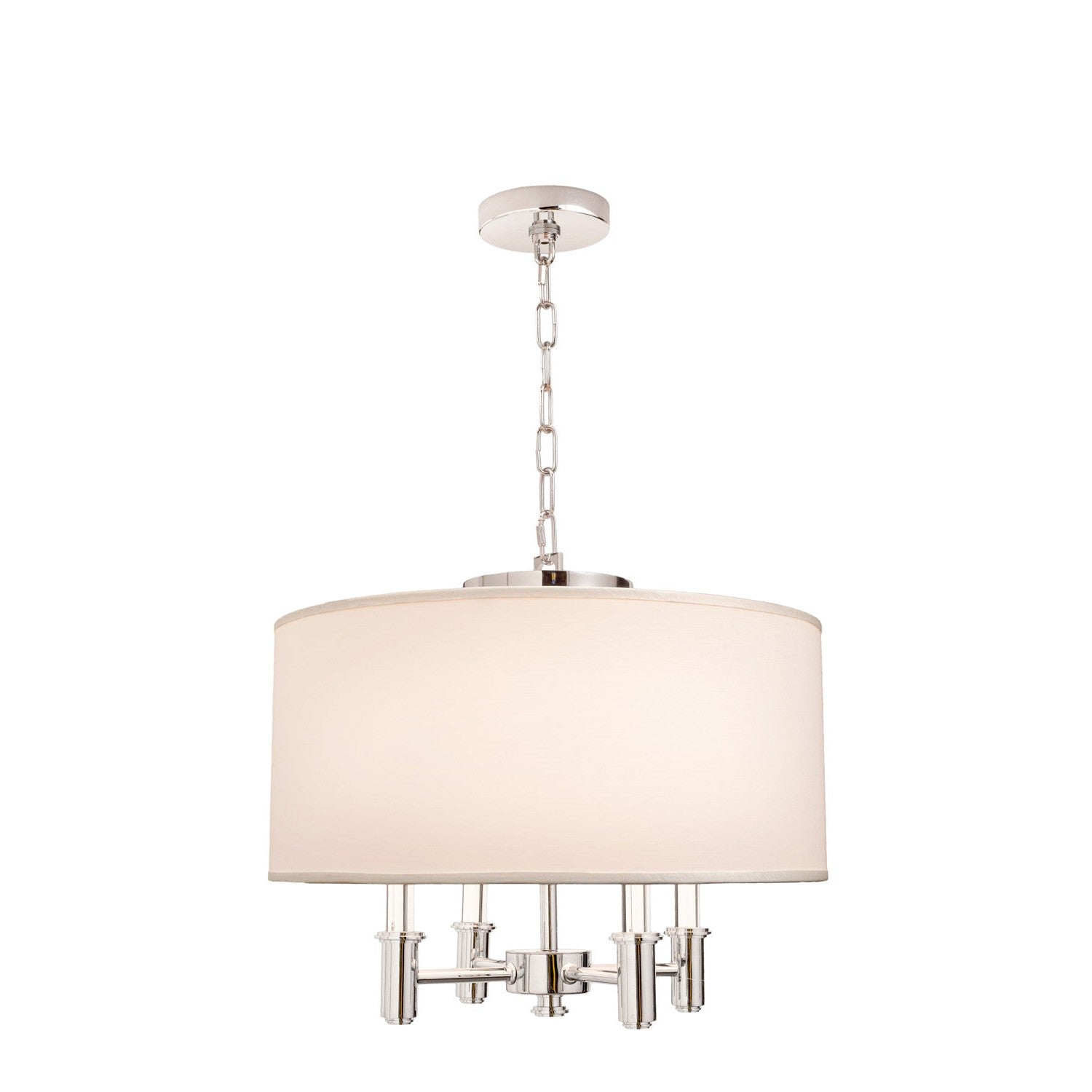 Kalco - 500571CH - Four Light Convertible Pendant - Semi Flush Mount - Dupont - Chrome