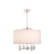 Kalco - 500571CH - Four Light Convertible Pendant - Semi Flush Mount - Dupont - Chrome