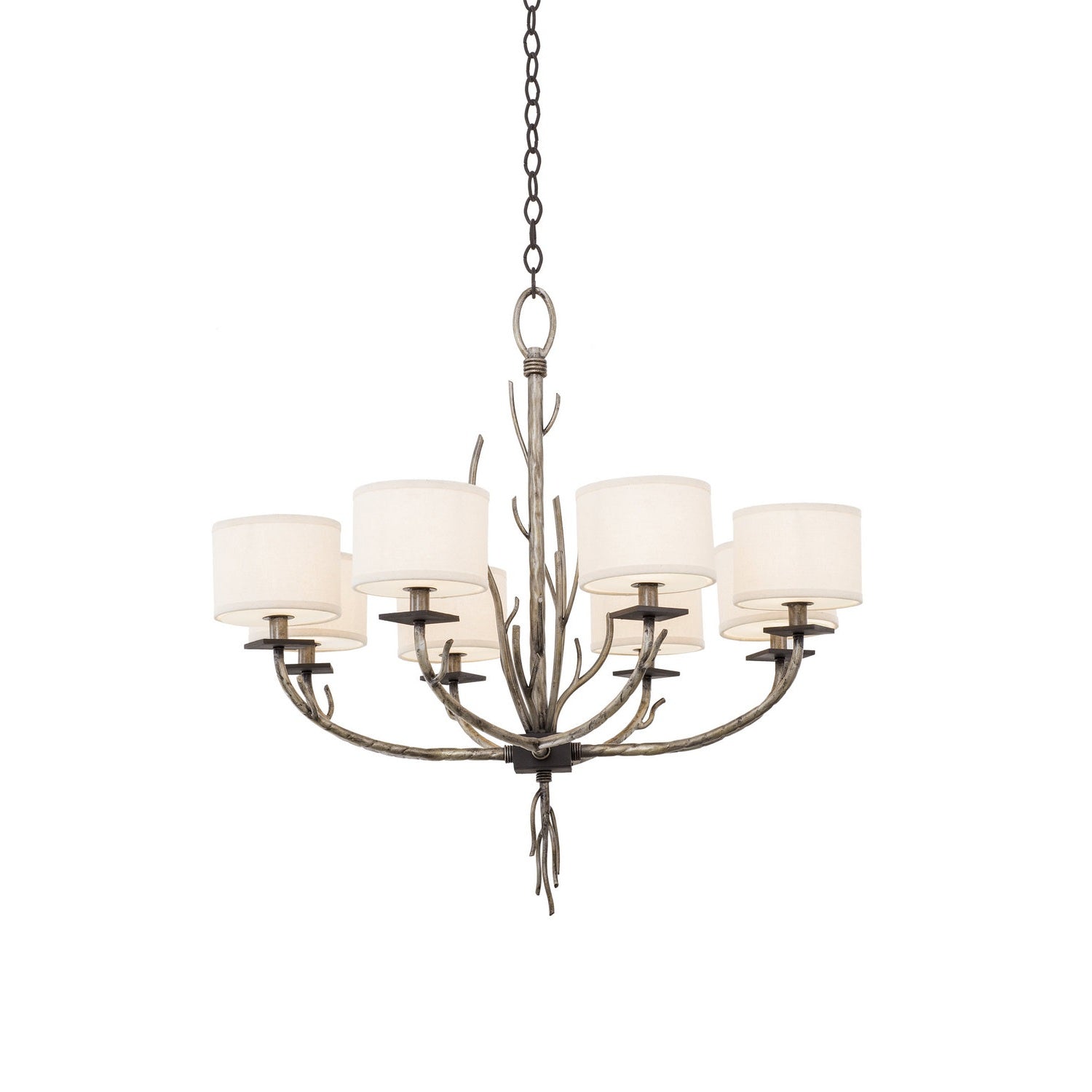 Kalco - 501051BJT - Eight Light Chandelier - Denali - Bronze Jewel Tone