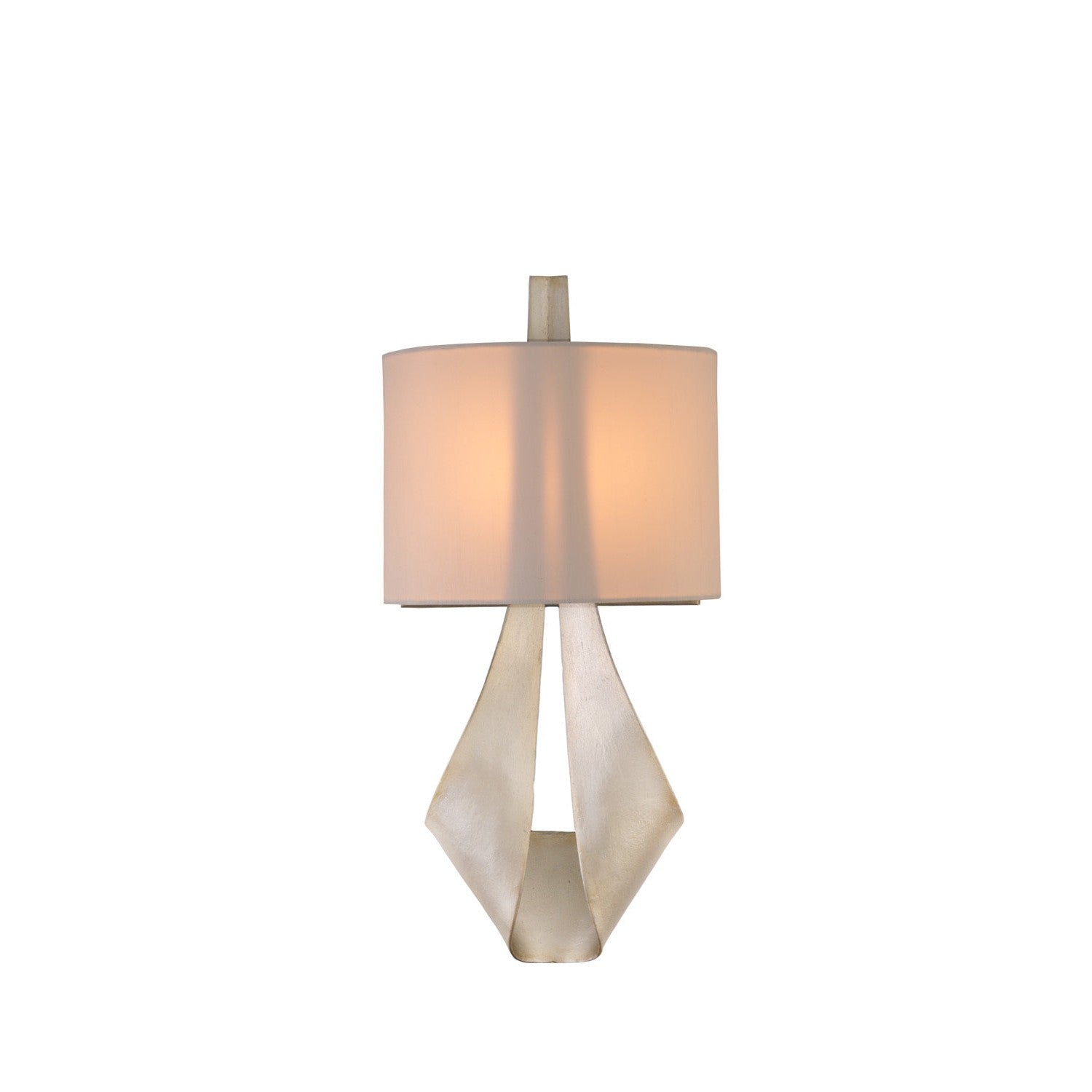 Kalco - 501122PS - Two Light Wall Sconce - Barrymore - Pearl Silver