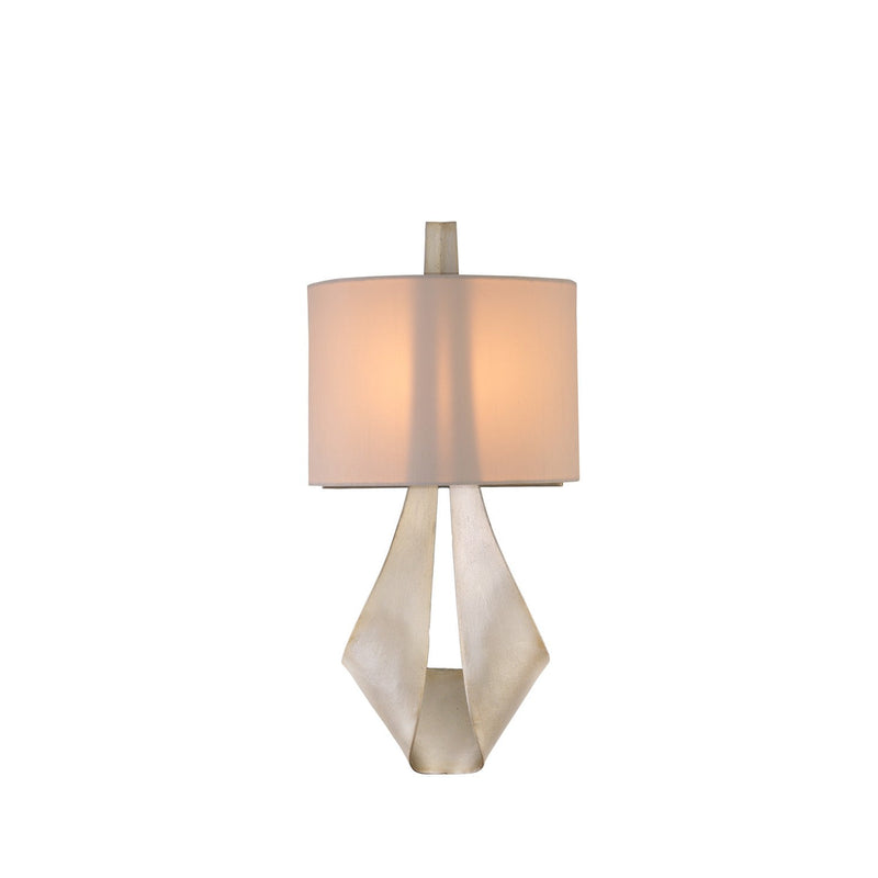 Kalco - 501122PS - Two Light Wall Sconce - Barrymore - Pearl Silver