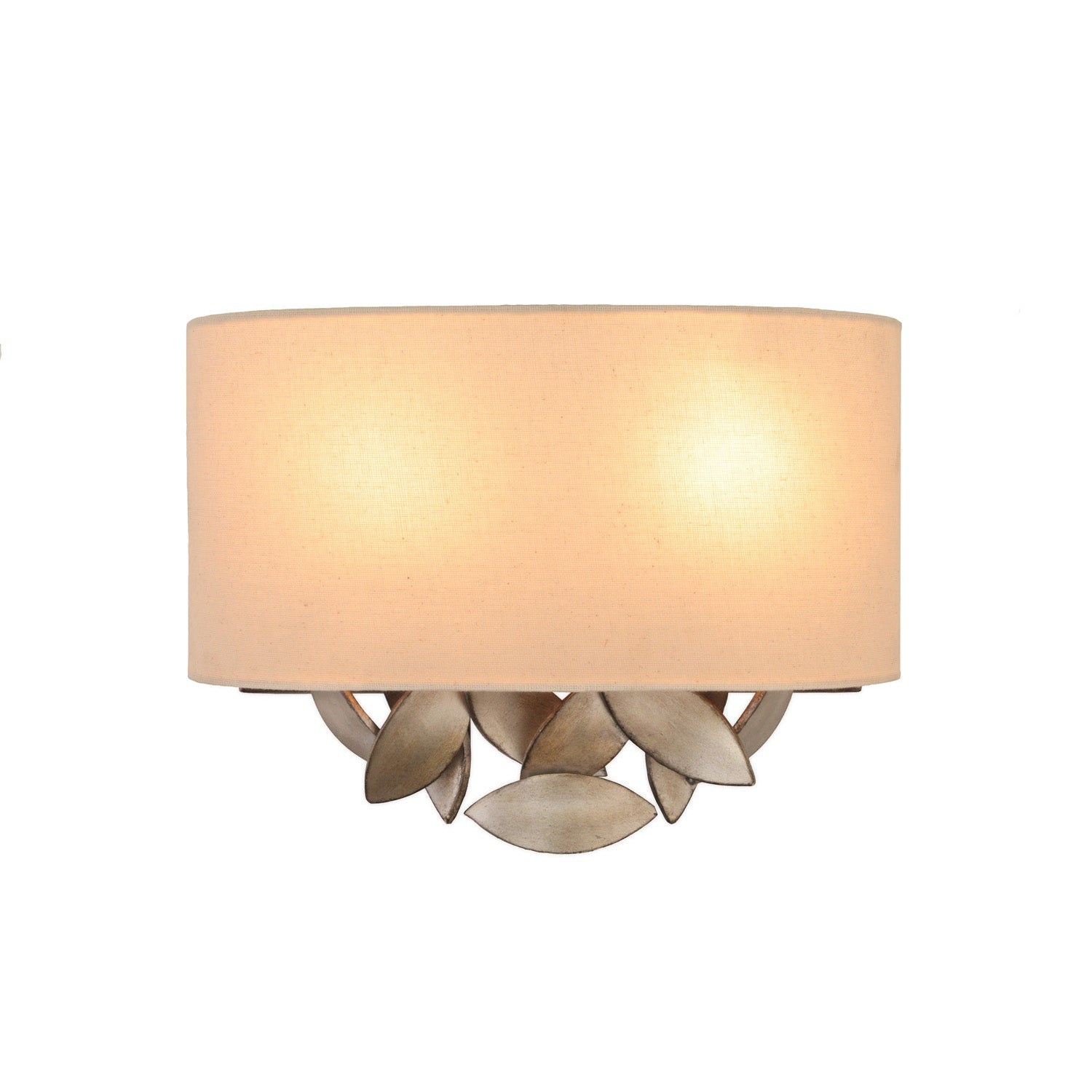 Kalco - 501125SM - Two Light Wall Sconce - Eden - Moon Silver