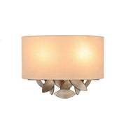Kalco - 501125SM - Two Light Wall Sconce - Eden - Moon Silver