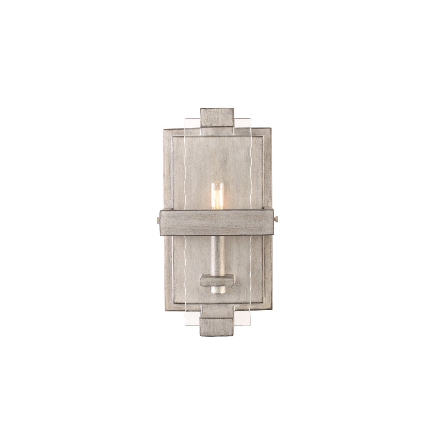 Kalco - 501140SM - One Light Wall Sconce - Astoria - Moon Silver