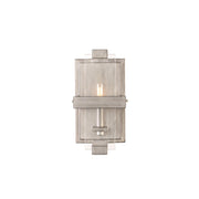 Kalco - 501140SM - One Light Wall Sconce - Astoria - Moon Silver