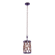 Kalco - 501850MC - One Light Mini Pendant - Soho - Milk Chocolate