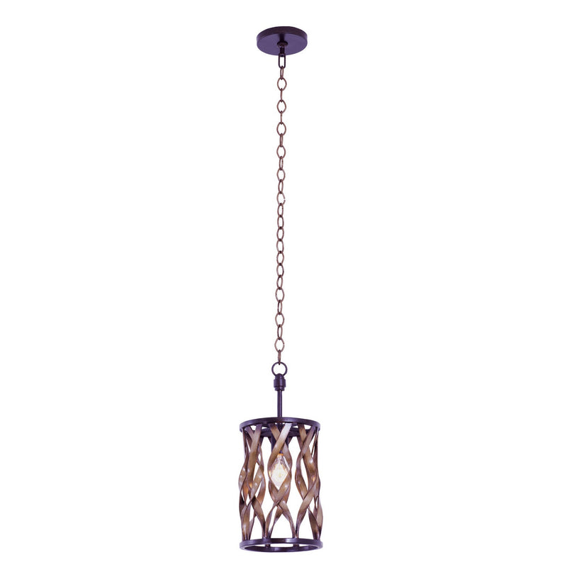 Kalco - 501850MC - One Light Mini Pendant - Soho - Milk Chocolate