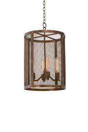 Kalco - 502153CP - Four Light Foyer Pendant - Chelsea - Copper Patina