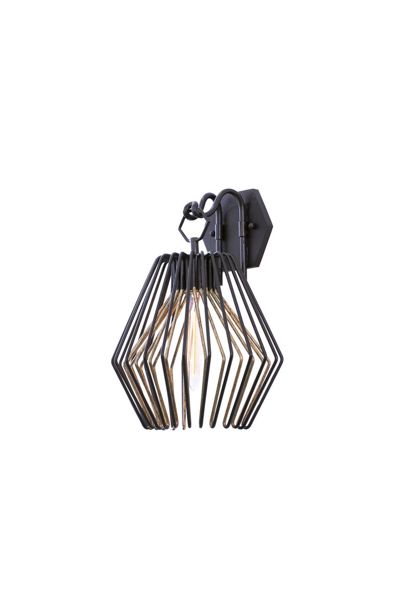 Kalco - 502220BZG - One Light Wall Bracket - Metro I - Bronze Gold