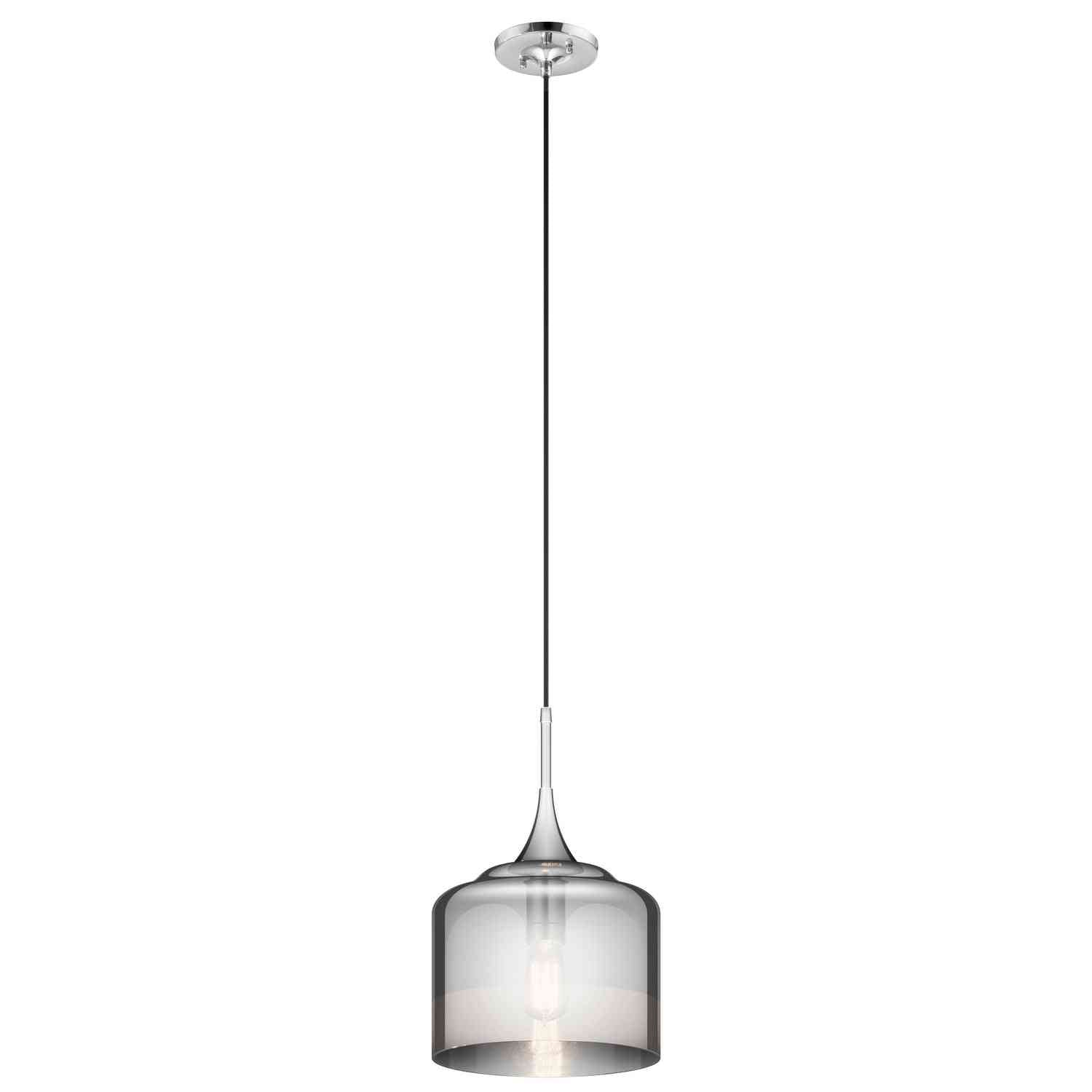 Kichler - 43354CH - One Light Pendant - Tabot - Chrome