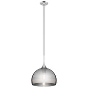 Kichler - 43359CH - One Light Pendant - Tabot - Chrome