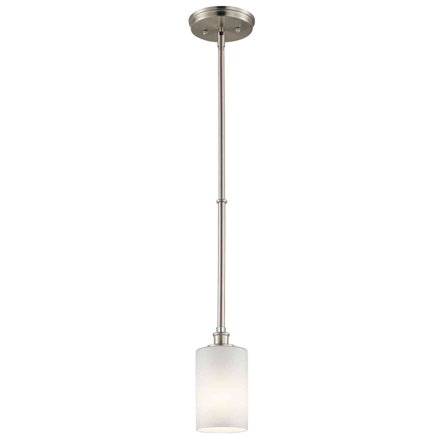 Kichler - 43927NI - One Light Mini Pendant - Joelson - Brushed Nickel