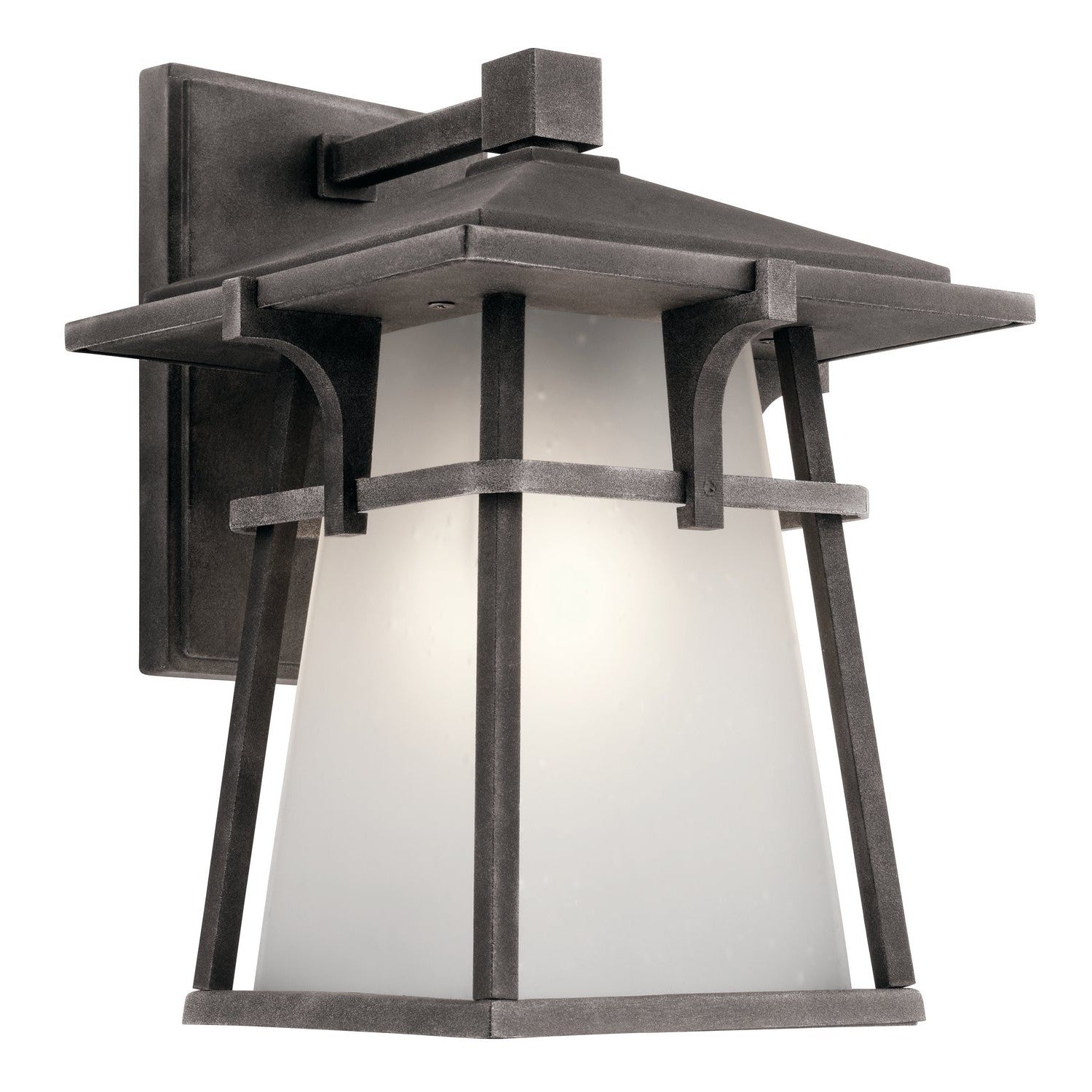 Kichler - 49721WZC - One Light Outdoor Wall Mount - Beckett - Weathered Zinc