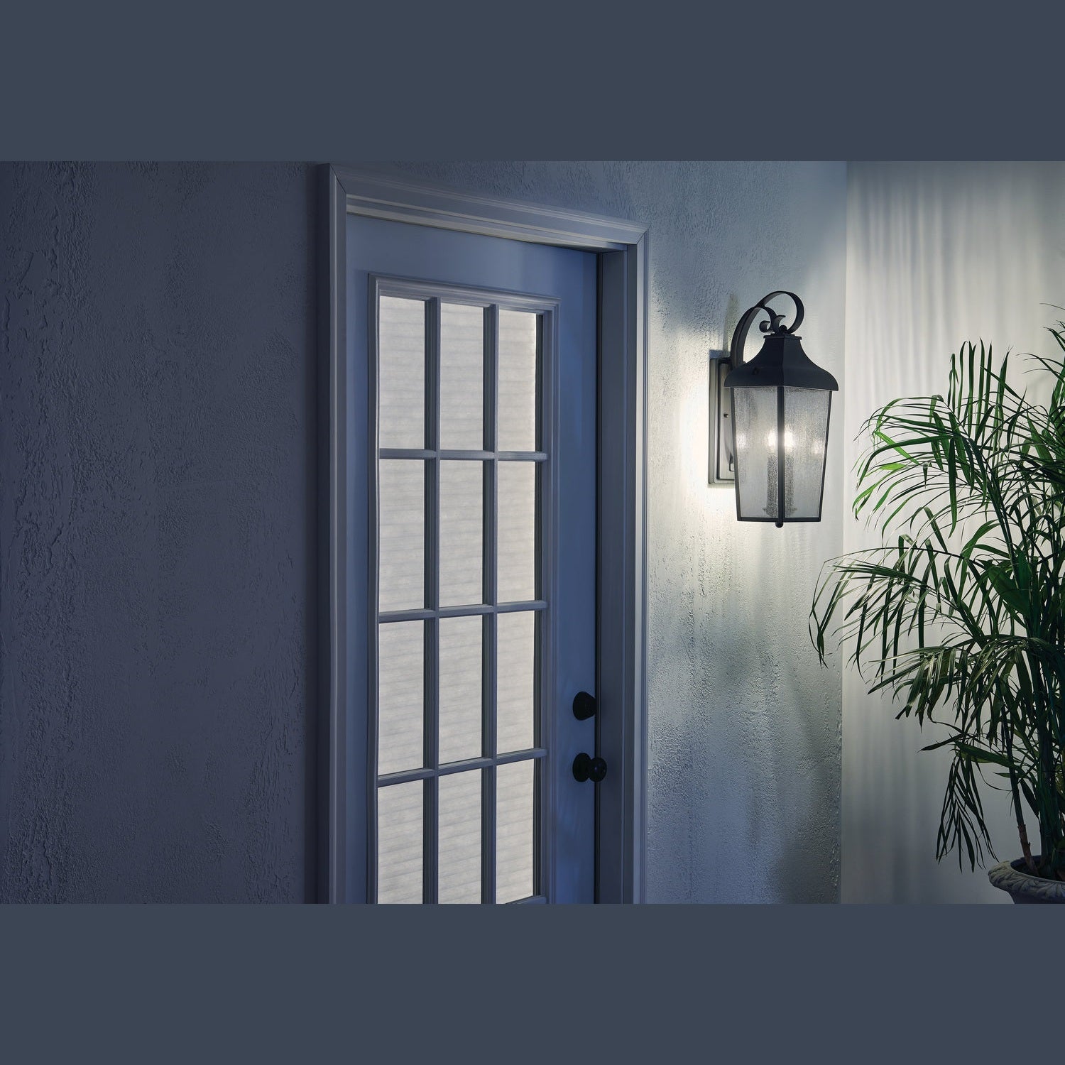 Kichler - 49737OZ - Two Light Outdoor Wall Mount - Forestdale - Olde Bronze