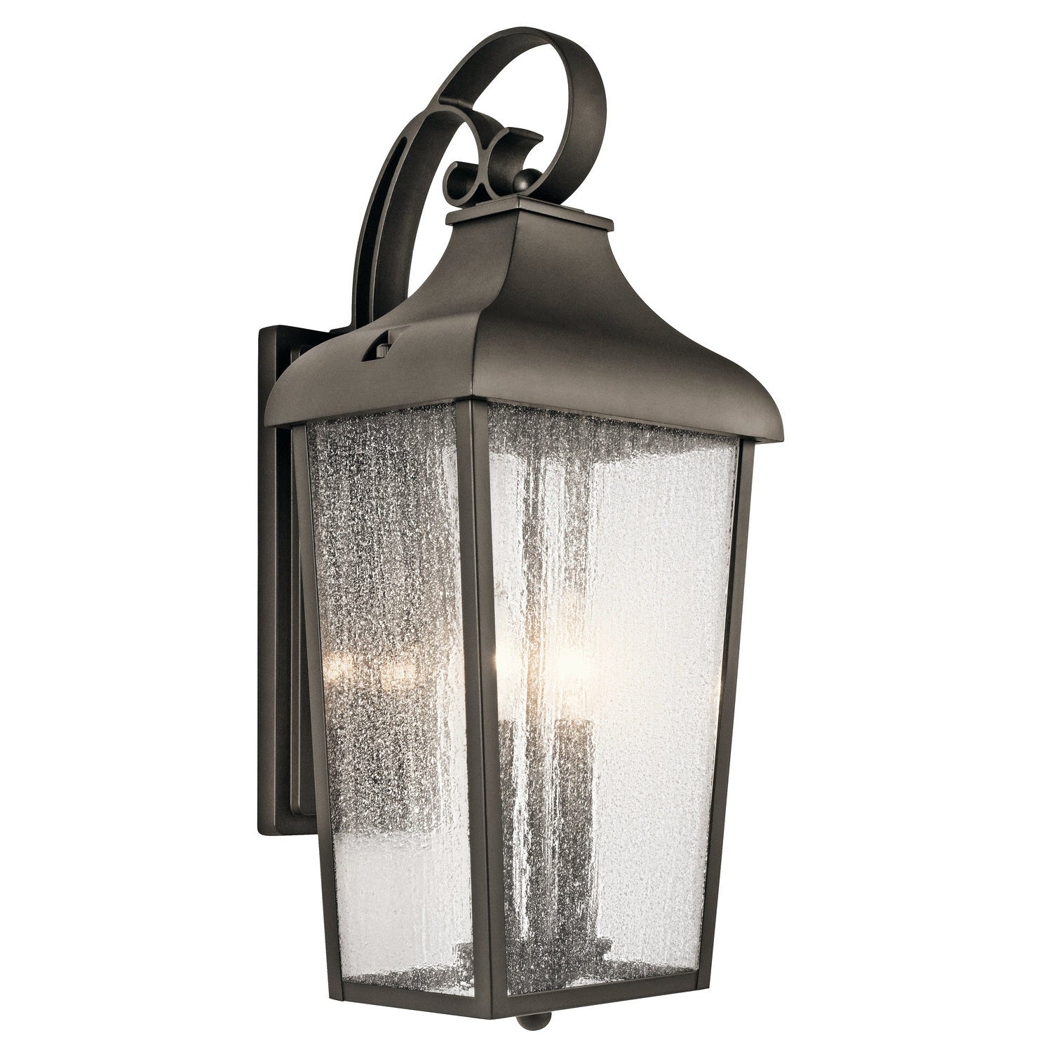 Kichler - 49737OZ - Two Light Outdoor Wall Mount - Forestdale - Olde Bronze