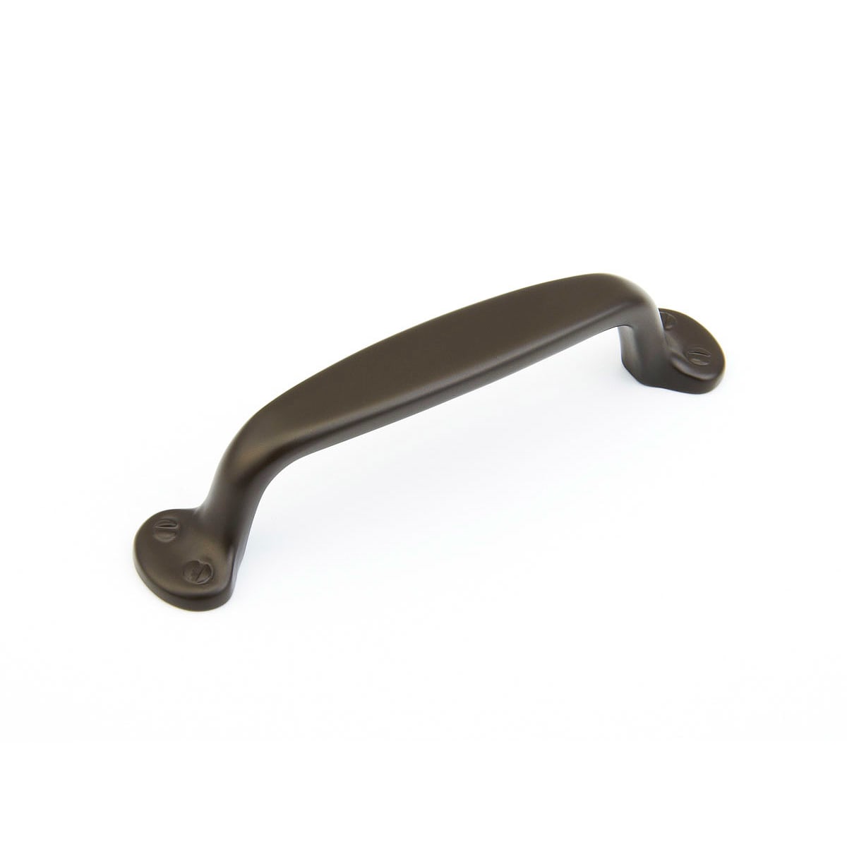 Country 4" Center to Center Solid Brass Traditional Handle Cabinet Pull