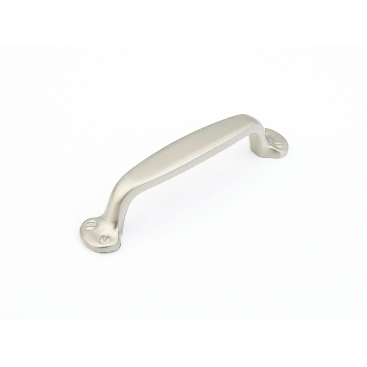 Country 4" Center to Center Solid Brass Traditional Handle Cabinet Pull