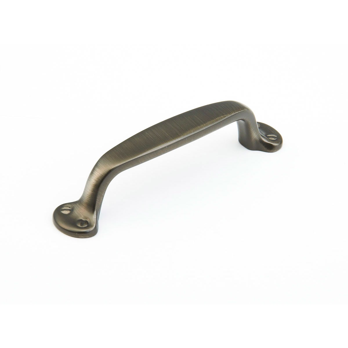 Country 4" Center to Center Solid Brass Traditional Handle Cabinet Pull