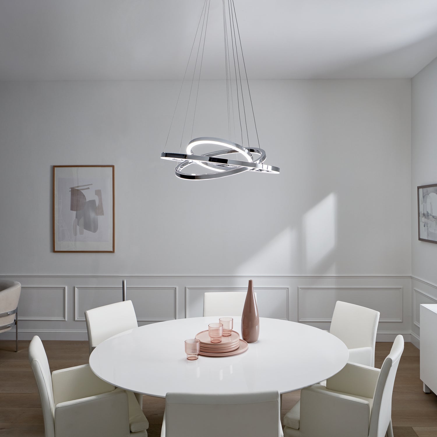Kichler - 83863 - LED Chandelier - Opus - Chrome