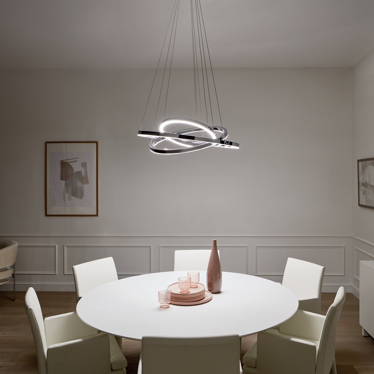 Kichler - 83863 - LED Chandelier - Opus - Chrome