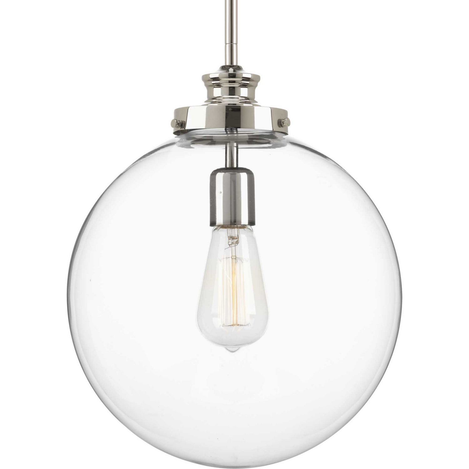 Progress Lighting - P5328-104 - One Light Pendant - Penn - Polished Nickel