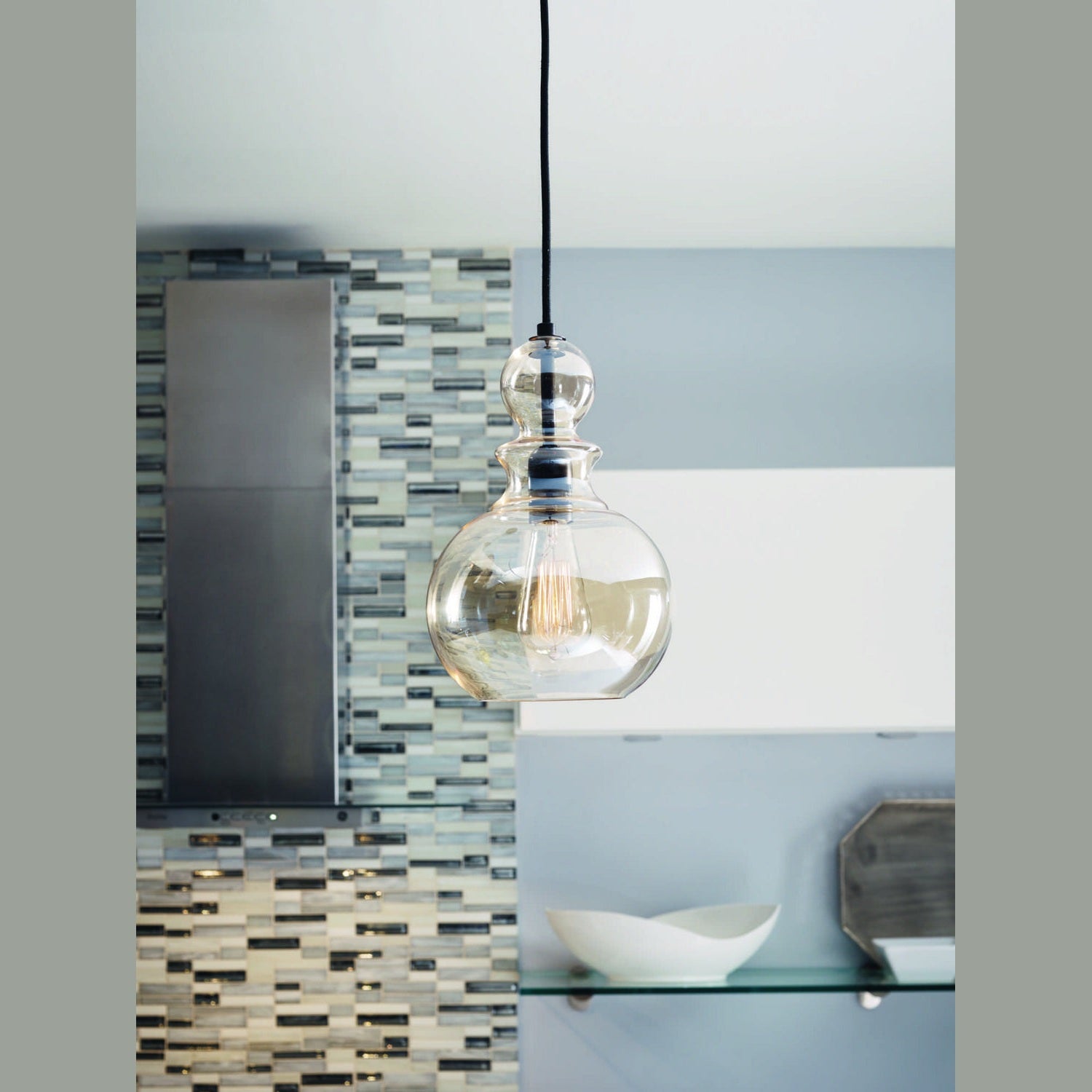 Progress Lighting - P5334-20 - One Light Pendant - Staunton - Antique Bronze