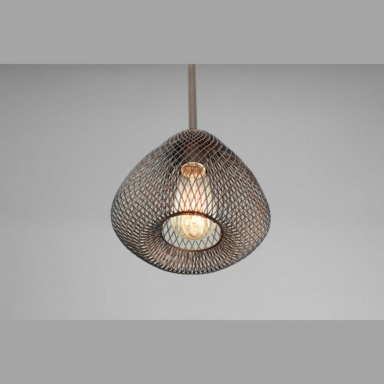 Progress Lighting - P5337-20 - One Light Mini Pendant - Mesh - Antique Bronze