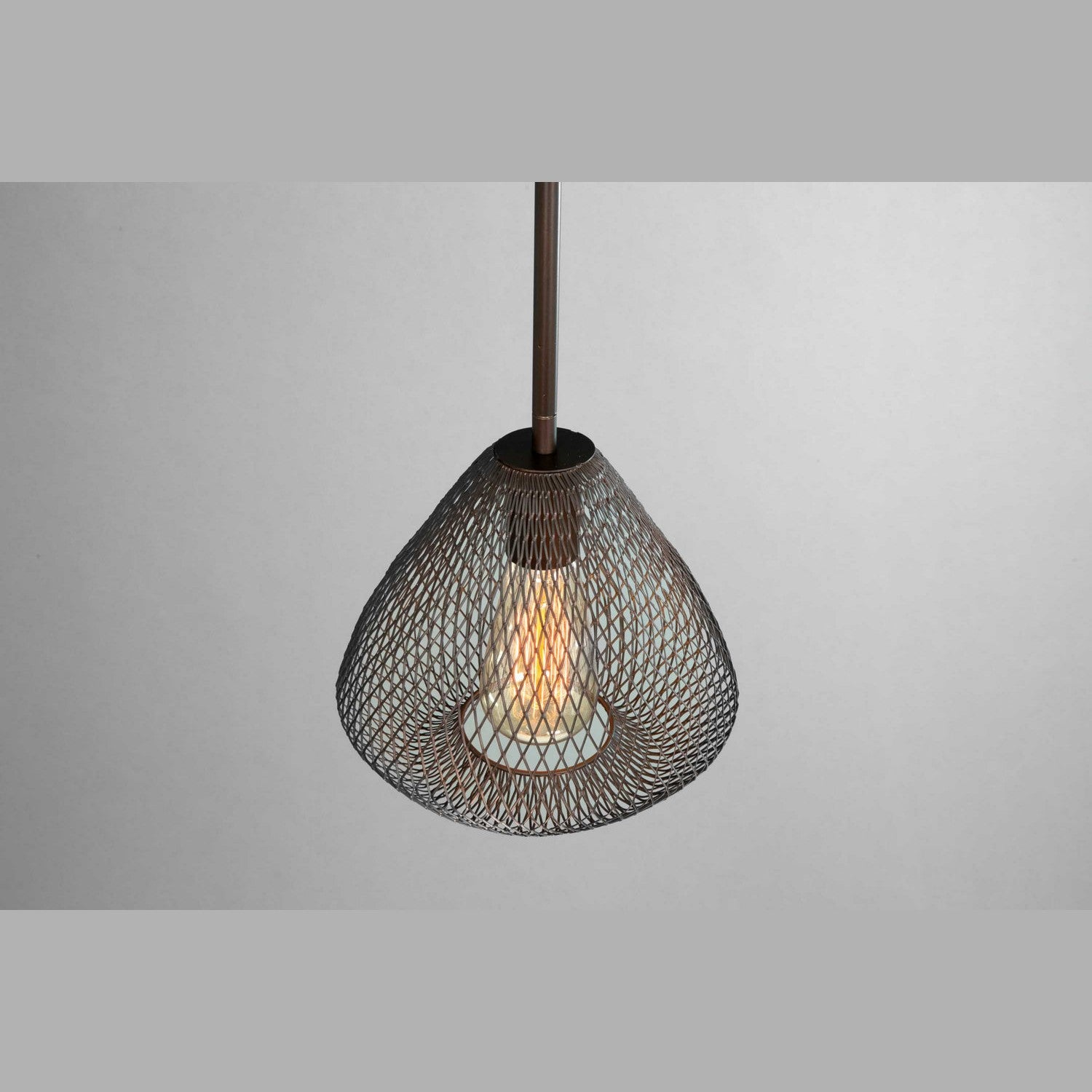 Progress Lighting - P5337-20 - One Light Mini Pendant - Mesh - Antique Bronze