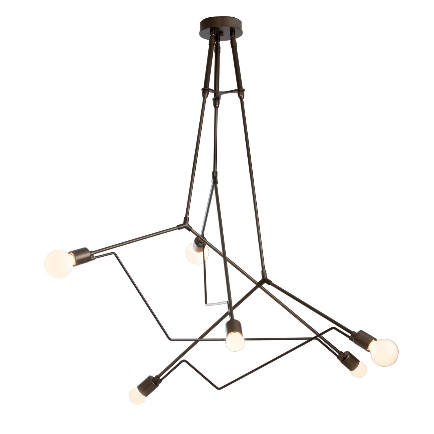Hubbardton Forge - 362015-SKT-STND-75 - Six Light Outdoor Pendant - Divergence - Coastal Bronze