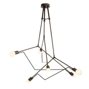 Hubbardton Forge - 362015-SKT-STND-75 - Six Light Outdoor Pendant - Divergence - Coastal Bronze