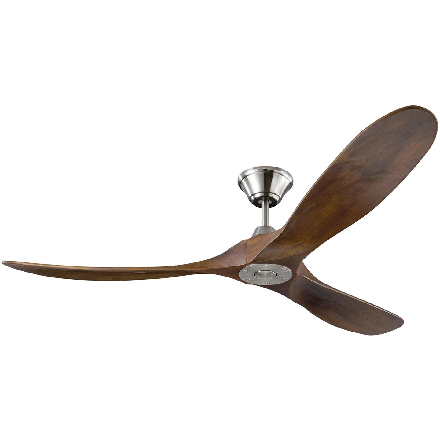Visual Comfort Fan - 3MAVR60BS - 60"Ceiling Fan - Maverick - Brushed Steel