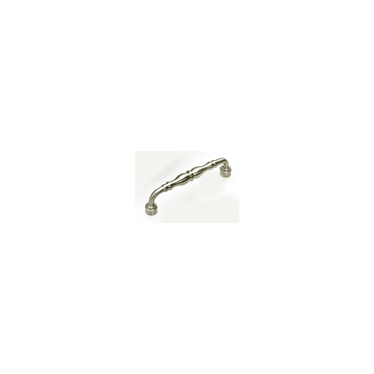 Colonial 6" Center to Center Traditional Knuckled Handle Solid Brass Cabinet Pull
