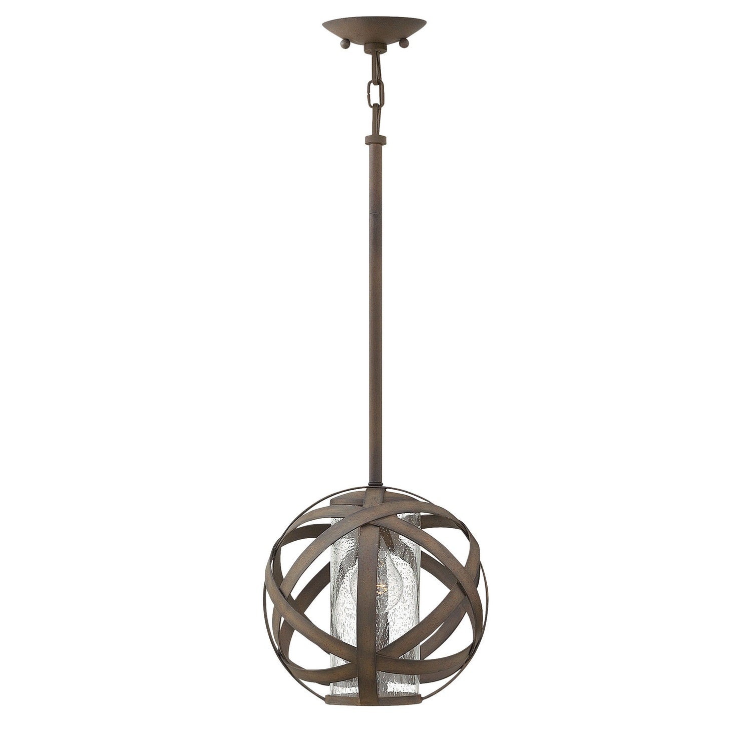 Hinkley - 29707VI - LED Outdoor Pendant - Carson - Vintage Iron