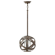 Hinkley - 29707VI - LED Outdoor Pendant - Carson - Vintage Iron