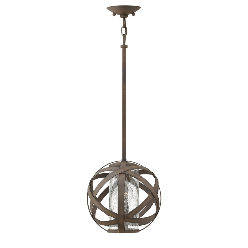 Hinkley - 29707VI - LED Outdoor Pendant - Carson - Vintage Iron