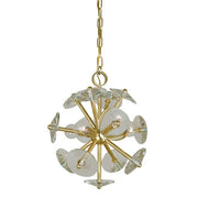 Framburg - 4814 PB - Four Light Chandelier - Apogee - Polished Brass