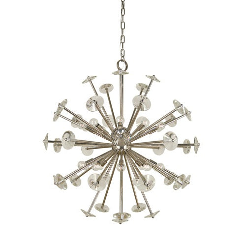 Framburg - 4816 PN - 20 Light Foyer Chandelier - Apogee - Polished Nickel