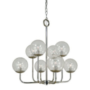 Framburg - 4838 PN - Ten Light Chandelier - Jupiter - Polished Nickel