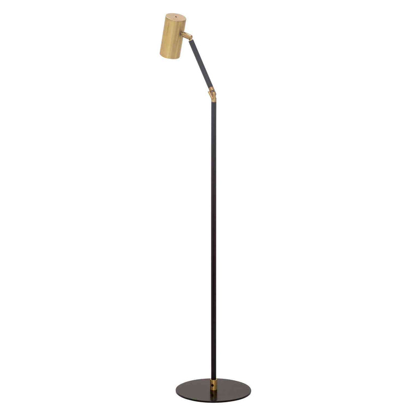House of Troy - C300-WB/BLK - LED Floor Lamp - Cavendish - Weathered Brass And Black