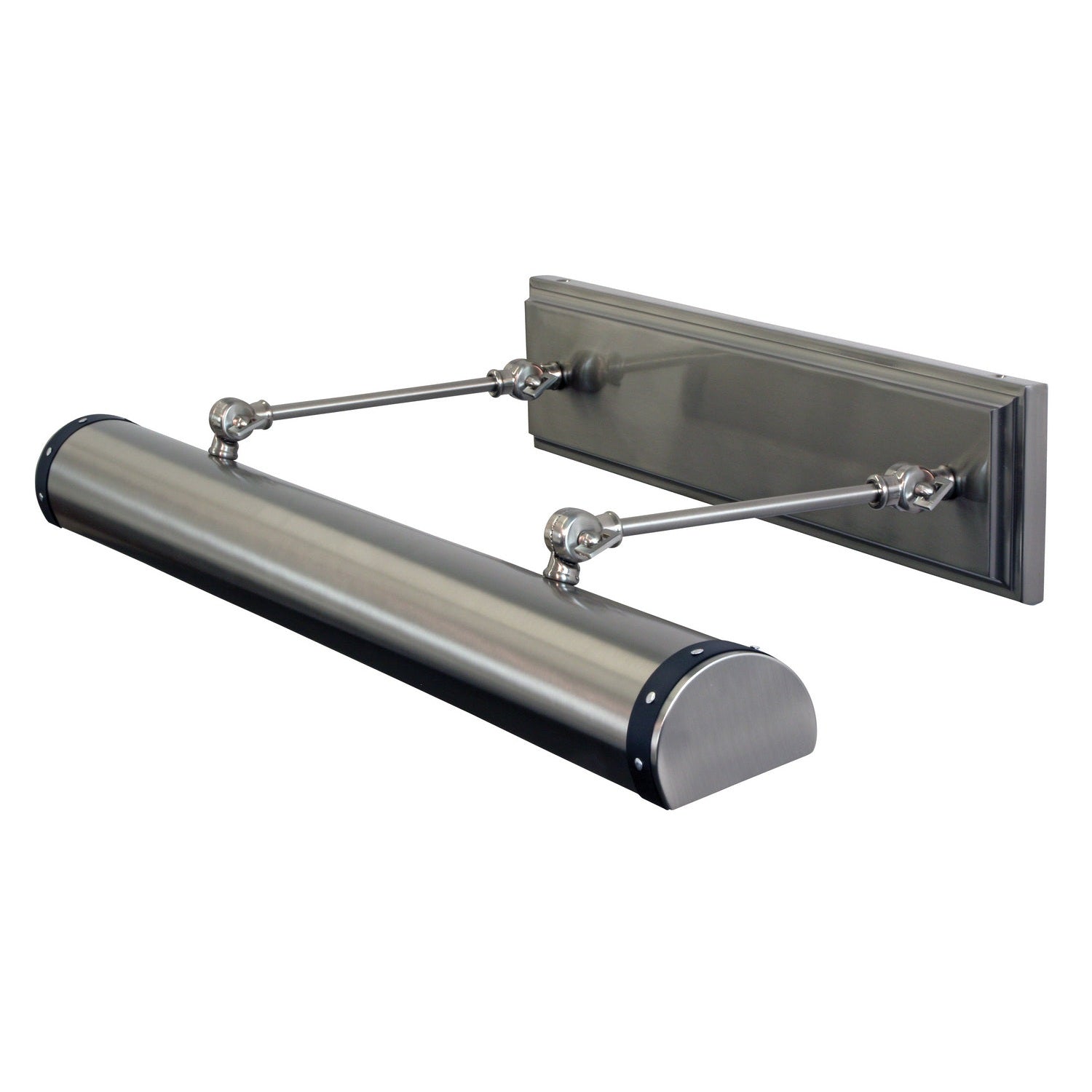 House of Troy - DSTLEDZ30-SNBLK - LED Picture Light - Steamer - Satin Nickel with Black accents
