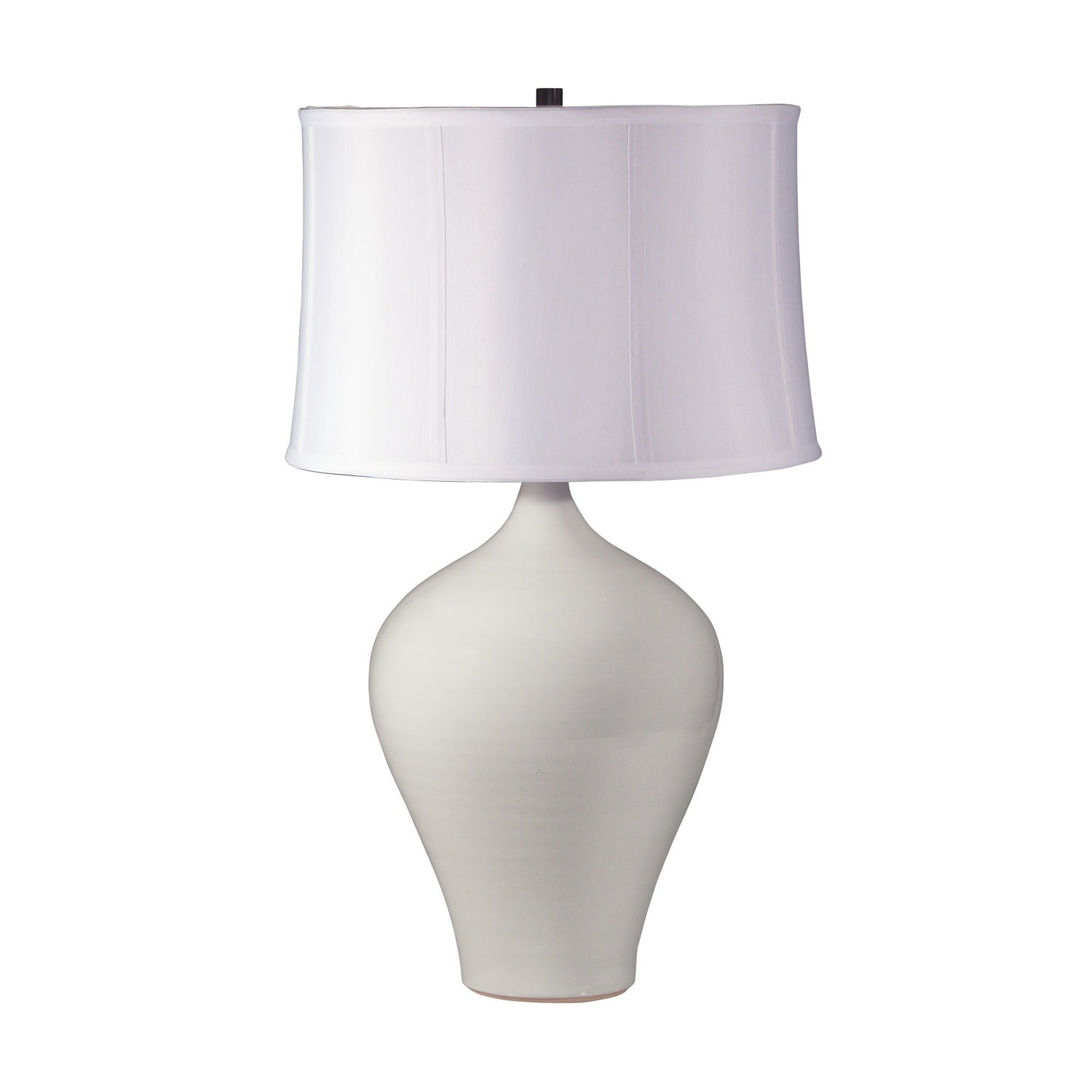 House of Troy - GS160-WG - One Light Table Lamp - Scatchard - White Gloss