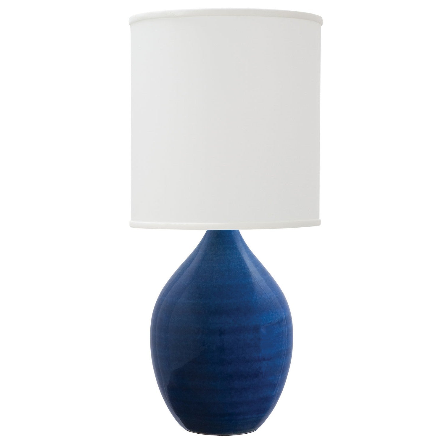 House of Troy - GS201-BG - One Light Table Lamp - Scatchard - Blue Gloss