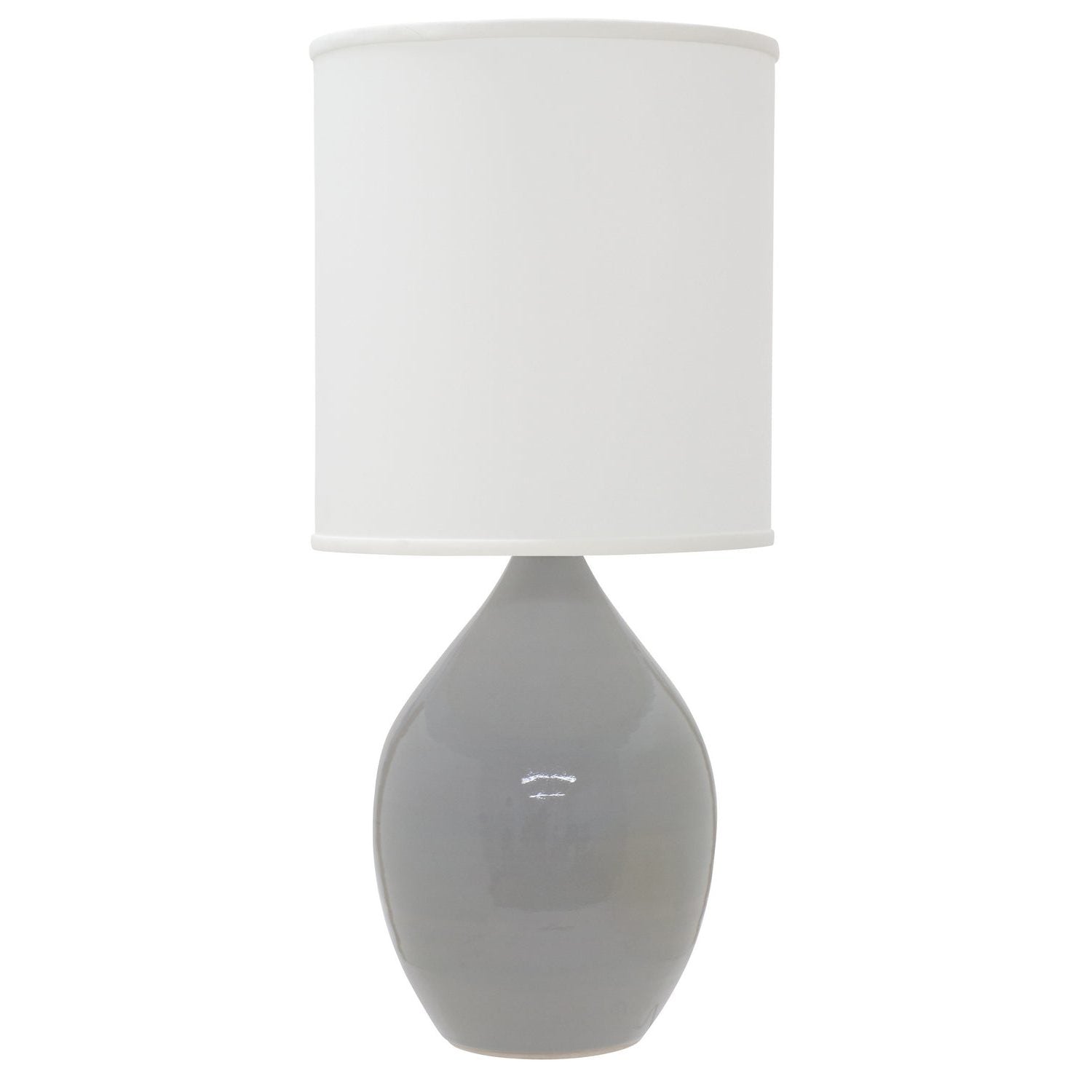 House of Troy - GS201-GG - One Light Table Lamp - Scatchard - Gray Gloss