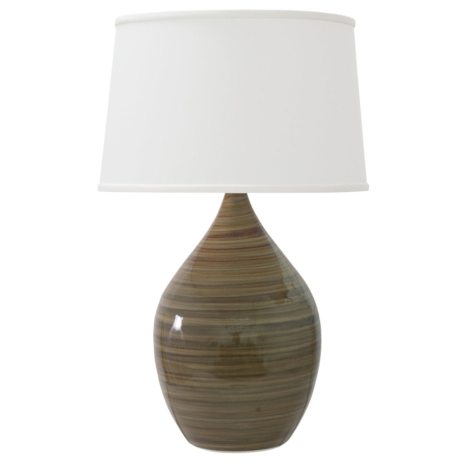 House of Troy - GS202-TE - One Light Table Lamp - Scatchard - Tigers Eye