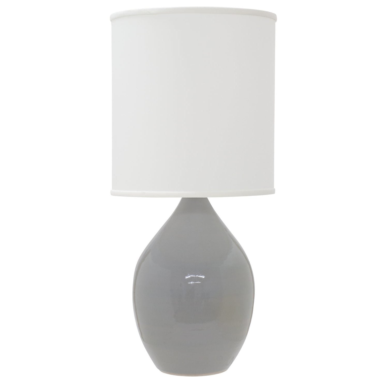 House of Troy - GS301-GG - One Light Table Lamp - Scatchard - Gray Gloss